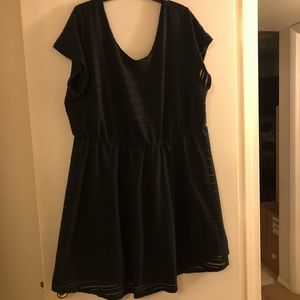 Black Fit and Flare Dress